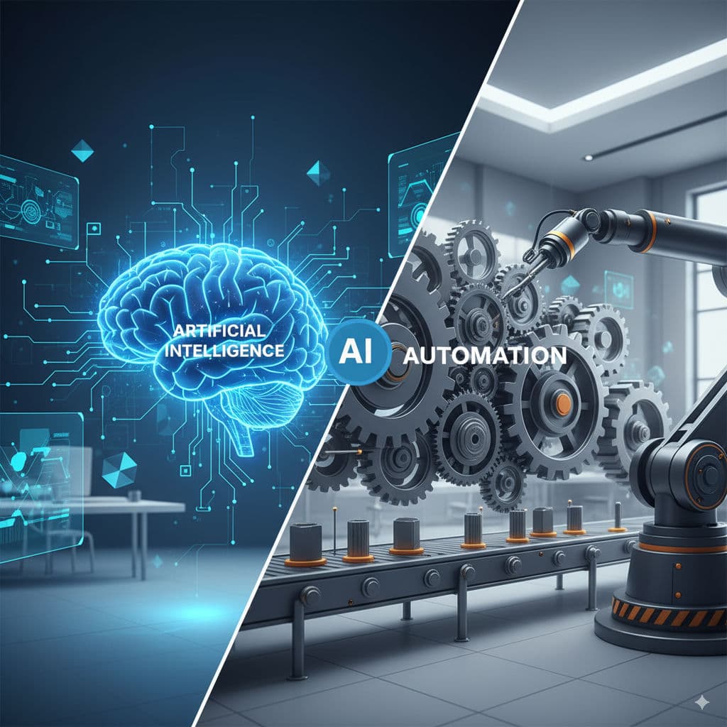 AI vs Automation: How to Choose the Right Technology for Your Business