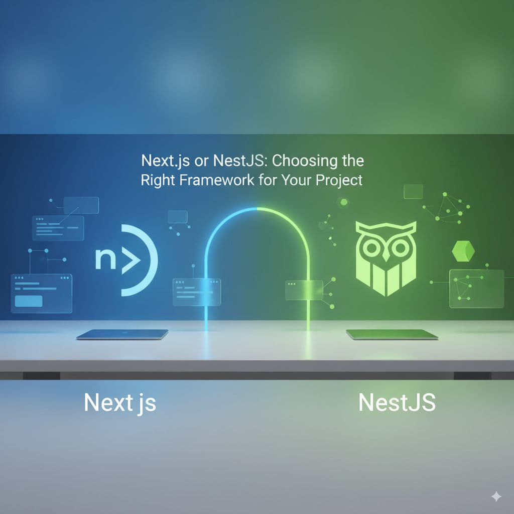 Next.js or NestJS: Choosing the Right Framework for Your Project
